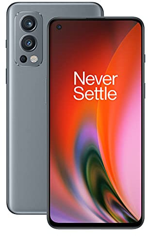 OnePlus Nord 2 - Smartphone 256GB, 12GB RAM, Dual Sim, Gray Sierra (Ricondizionato)