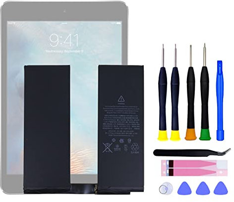 HIGHAKKU Batterie de rechange A1798 compatible avec iPad Pro 10,5 MPMF2LL/A MPHJ2LL/A MQF22LL/A MPGK2LL/A MPF22LL/A MQF12LL/A MQDT2LL/A iPad Pro 10.5 2017 PHH2LL/A MPHH2LL/A Numéro de référence :