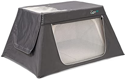 Tutti Bambini CoZee Go Day & Night Shade Accessory | Blackout shade accessory with mosquito net and UPF50+ protection, designed for CoZee Go travel cot.