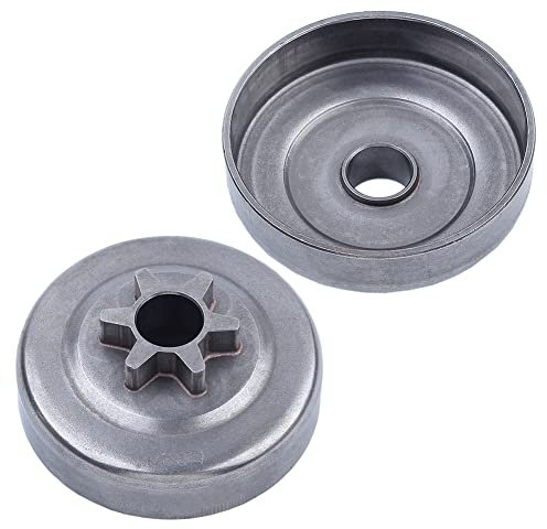 Gubeter 3/8-6T Ritzel Spur Clutch Drum Kit, für McCulloch Mac Cs340 740 742 Kettensägen, /