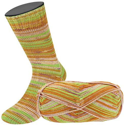 LANA GROSSA Meilenweit Cotone Vegano| Die Alternative ohne tierische Fasern | Handstrickgarn aus 76% Baumwolle, 14% Polyamid & 10% Polyester | 100g Wolle zum Stricken & Häkeln | 420m Garn FB8203