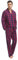 kolipajam Ensemble de pyjama en coton pour homme 2 pièces à carreaux confortable avec poches, écossais rouge, Medium