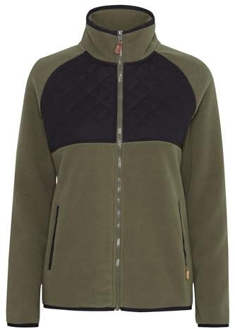 OXMO OXMalin Damen Fleecejacke Jacke Übergangsjacke