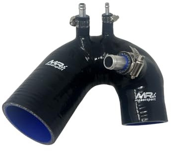 Manicotto intake aspirazione compatibile con abarth 500/595 garret 1446 turbo MRMOTORSPORT (Nero)