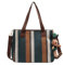 ZEWZI Damen Henkeltaschen Canvas Tragetasche Große Kapazität Handtasche Multifunktionale Schultertasche Casual Tote mit Reißverschluss