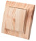 Interruptor de encendido y venido,interruptor de pared grano de madera blanco de 1 vía,interruptor mecánico de pared 86 mm, interruptor estándar 10 Amp, 250 V