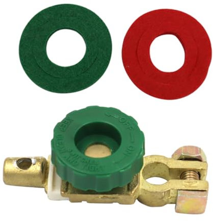 TINEASUR 1 Satz Batterie Stapel Kopf Batterieklemme Mit Schnellverschluss Batterieanschluss Klemmenstecker Der Autobatterie Klemme Für Fahrzeugbatterien Verkupferung Aus Zinklegierung