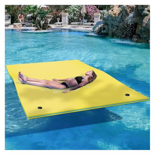 Tapis Flottant Piscine,Matelas Flottant, Tapis Flottant d'eau en Mousse for piscines, Lacs, océans, flotteurs de Piscine géants for Les Loisirs Aquatiques et la détente(550m*183cm)