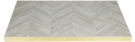 Bolero Rectangular Table Top Chevron Design 1100x700mm, FU513, 1100x 700mm | Provides a durable, stable dining surface optimized for busy commercial catering and hospitality environments.