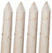TIMBERMIK ø 6cm Lot de 4 Piquet Cloture Bois Longueur: 220 cm Poteaux De Clôture De Jardin Non Imprégné Résistant Aux Intempéries Palissade Tuteurs avec Pointe