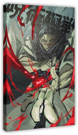 Diempi Anime Choso Jujutsu Kaisen (3) Poster Leinwand Poster Wanddeko Wohnzimmer Schlafzimmer Wanddeko 20x30cm