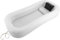 Aufblasbare Faltbare Badewanne - 10L Medizinische PVC Duschbadewanne Set mit Luftpumpe, 220 * 100 * 38 cm, Bettlägerig Tragbares Duschsystem Am Bett für Behinderte, ältere Menschen
