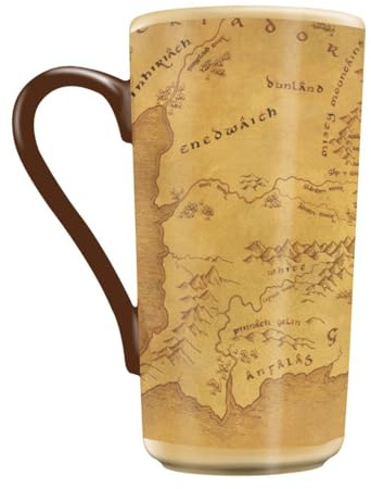 Mug XL Carte Le Seigneur des Anneaux 490Ml