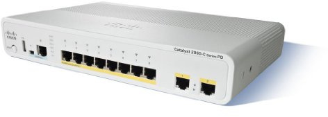 Cisco WS-C2960CPD-8PTL Series Switch