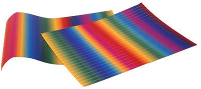Regenbogen - Wellpappe, 50 x 70 cm, 1 Bogen