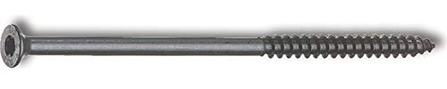 Lot de 200 vis en acier inoxydable 4 x 50 mm Torx A2 pour panneaux d'aggloméré Niro
