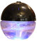Unilution EcoGecko 75606Black H2O Earth Globe Air Revitalizer, Black