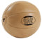 BAY® Leder PU Medizinball, 7 Kilo, Farbe BRAUN Natur, Profi-Qualität, Gymnastik/Fitness Ball Fitnessball Vollball Medizin Ball