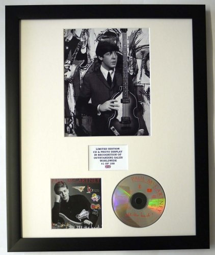PAUL MCCARTNEY/Darstellung mit Foto und CD | Limited Edition des Albums ALL THE BEST!