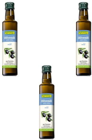 Rapunzel Olivenöl mild, nativ extra, 3er Pack (3 x 250 ml)