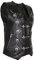 Damen Lederweste, Bikerweste, Motorradlederweste, Clubweste, Chopperweste, Rocker Weste, Kutte, Vest, Leather Vest, Leather Waistcoat (M)