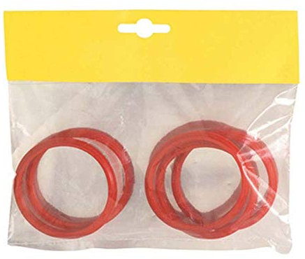 Kit guarnizioni per fumisteria stufe a pellet 60mm per tubo 80mm