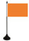 U24 Tischflagge Orange Fahne Flagge Tischfahne 10 x 15 cm