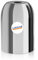 Lampenfassung aus Metall. Chrom – E27