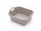 Addis Large 10L Washing Up Bowl With Handles In Light Mushroom, 39 x 32 x 14 cm
