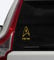 CELYCASY Star Trek Sticker Starfleet Badge Bandage Sticker Home Sticker Car Window Laptop Mirror Glass Tablet