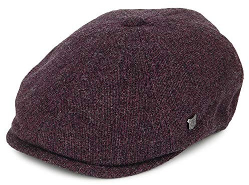 Failsworth Hudson Ballonmütze aus Merino Lammwolle - Merlot - 57