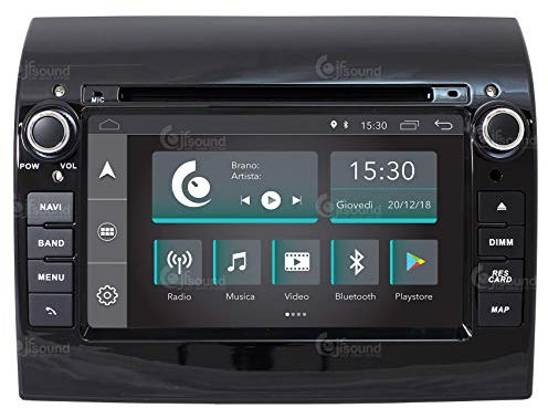 Custom fit car radio Fiat Ducato new Android DAB Gps, Bluetooth, Wifi Usb Full Hd touchscreen display 7”