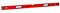 PRO900 Heavy Duty Niveau À Bulle 120cm avec Profil Ergonomique - ERS+ (Easy Reading System) - Précision de 0,5 mm/m - Niveau a Bulle précis avec embouts Antichocs - Couleur Rouge