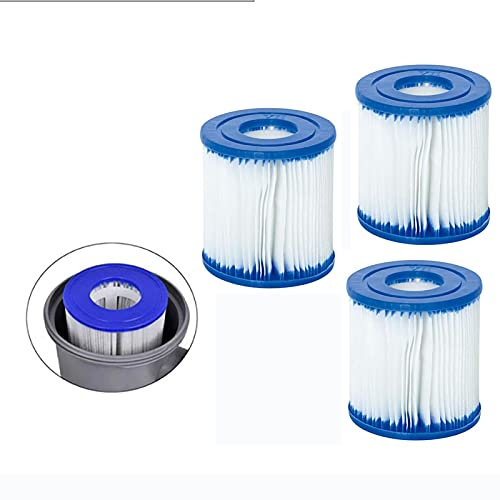 CYLZRCl Electric Swimming Pool Filter Pump, Swimming Pool Pump And Filter Kit, Pool Pump,Paddling Pool Pump Water(Filter element*3)