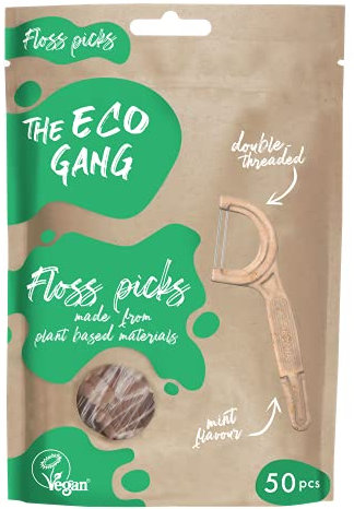 Eco Gang Floss Picks 50er Packung
