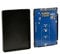 NFHK B+M Key Socket 2 M.2 NGFF (SATA) SSD auf 2.5 SATA Adapter Kartenadapter mit schwarzem Metallgehäuse