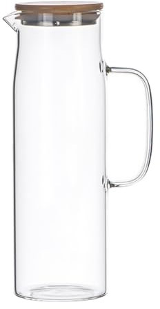 DOITOOL Home Glass Cold Boiled Water Jug Thick Simply Bottle Household Supplies