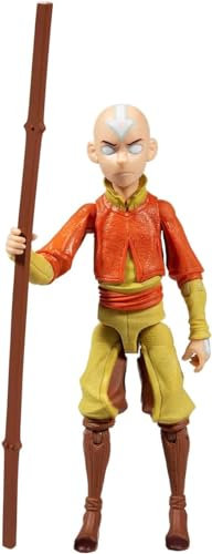 McFarlane Avatar - Der Herr der Elemente Actionfigur Aang Avatar 13 cm, TM19067, Mehrfarbig