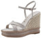 Tamaris Damen 1-1-28363-20 Sandale, elfenbeinfarben, 37 EU