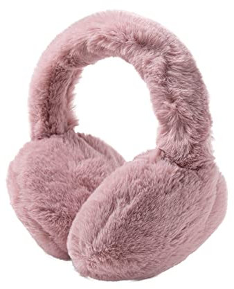 SUNBORRY Faltbare Ohrenschützer für Damen Herren, Outdoor Plüsch Ohrenwärmer für Winter