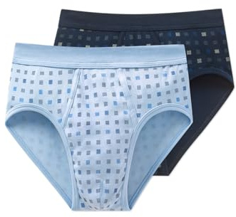 Schiesser Herren 2 Pack Sportslip mit Eingriff - Essentials
