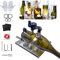 Whemyreat Flaschenschneider,Upgrade Flaschenschneider,Runde,Quadratische Flaschen Und EngpäSse,Komplettes Glasschneidewerkzeug Set,Weinglas Flaschenschneider Zum Schneiden Von Flaschen,Wein,Bier