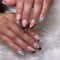 Faux Ongles Court MouyouGlow,Carré Rouge Foncé Burgundy Leopard Animal Muster Automne Glossy Press on Nails avec Colle à Ongles,Dark Wine Red Winter Fake Nails