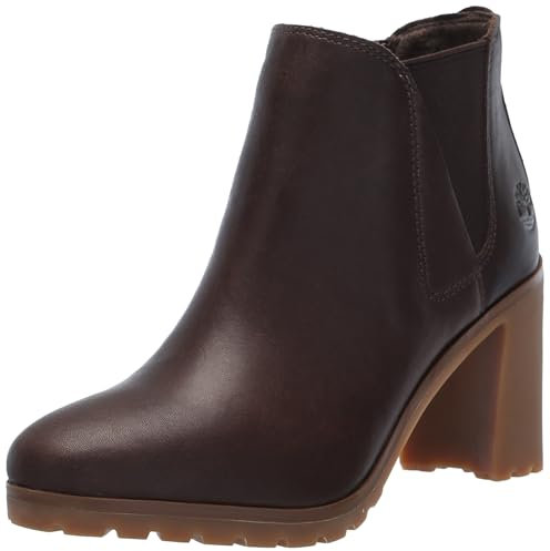 Timberland Stivali Chelsea Allington Mid da donna, Marrone pieno fiore, 9 Wide
