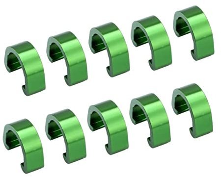 SUPVOX 10pcs Brake Tube Bike c Clip Bicyclebrake Hose Mtb Brake Buddy Brake Clips Bike Frame Brake Cable Buckle Road Bicycle C-clip Bike Brake Parts Brake Line Clips Conduit Pull Wire