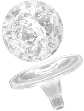 VINTORKY 1 Satz Brunnen-Kristallkugel Tisch-Kugelbrunnen Kristallkugelkugel Facilitation bürodeko Kunsthandwerk schmücken Desktop- Kristallkugel zu Hause empfindlich Teetisch Zubehör