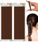 Soul Projekt Haargummi Braune, Dicke Haargummis 60 Stück 4mm, Kein Metall Haargummis Damen und Mädchen, Elastisch Hair tie für Zöpfe, Pferdeschwanz und Dutt, Schule & Fitnessstudio, Haarbänder