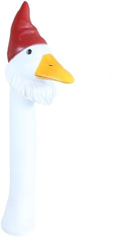 colourliving Gartenfigur Gans Gänsekopf Gänsehals - Gartenstecker Varianten in Form und Größe (Gans als Wichtel)