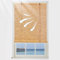 Rollo for innen/außen, Bambus Jalousien, Bambus Rollo, Bambusrollo Sichtschutz Jalousie, for Balkon/Terrasse/Garten Sichtschutz Rollo Bambus, Einfache Montage(W50xH80cm/20x32in)