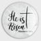 He Is Risen Fridge Magnets with Quotes Refrigerator Magnets Glass Fridge Magnets for Whiteboard Kitchen Funny Sticker for Home Decoration Office Locker